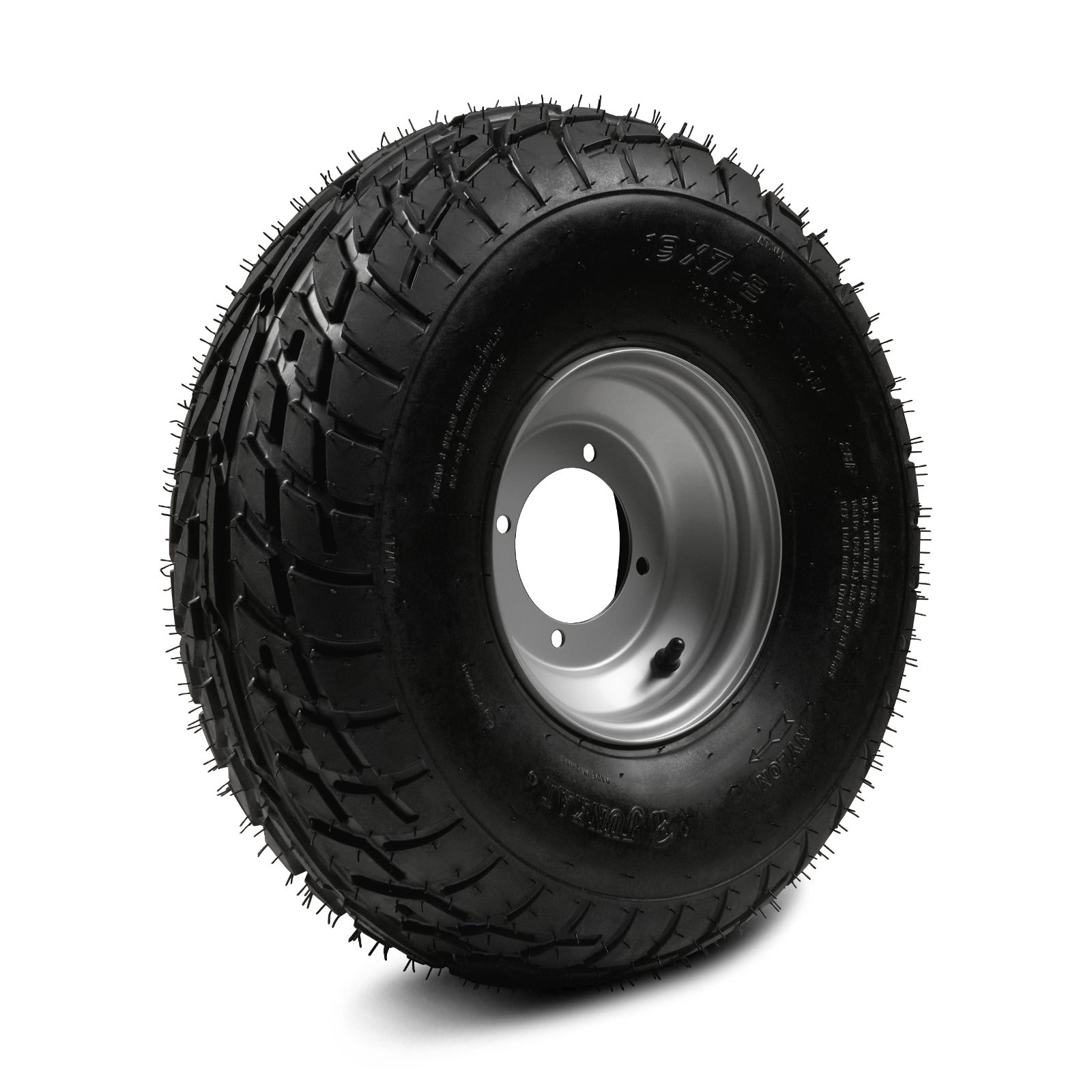 Right Rear Tire for Wood Chipper P4205, P4206, B150  ( SKU: 110601; 110602; 110800; 110801; 110802; 110803; 110804; 110805）
