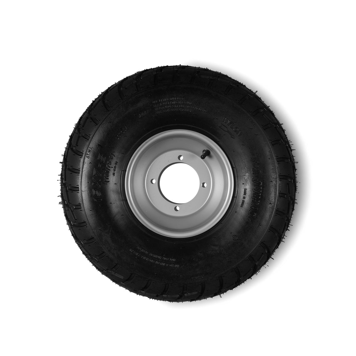 Left Rear Tire for Wood Chipper P4205, P4206, B150  ( SKU: 110601; 110602; 110800; 110801; 110802; 110803; 110804; 110805）
