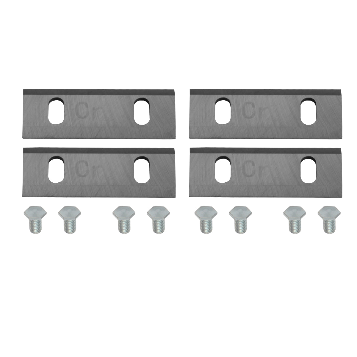 ( 1 Pack / 4 Pcs ) Blade for Wood Chipper GC75 (SKU: 110900）