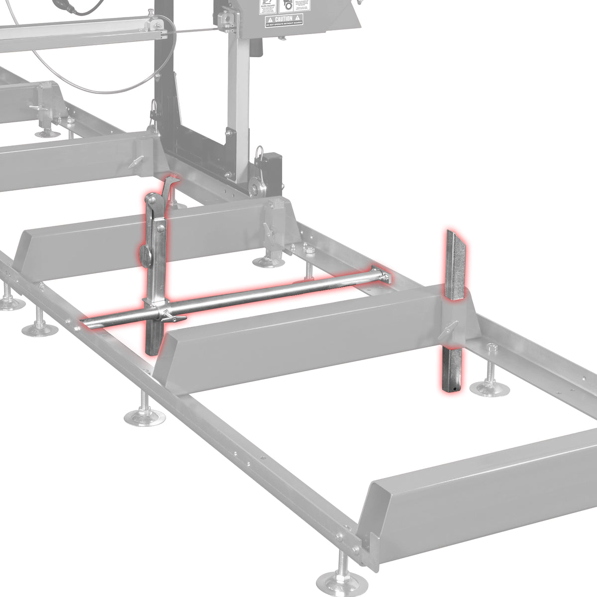 Quick Log Clamp Assembly for Sawmill SM26 ( SKU: 150166; 150166D6 )