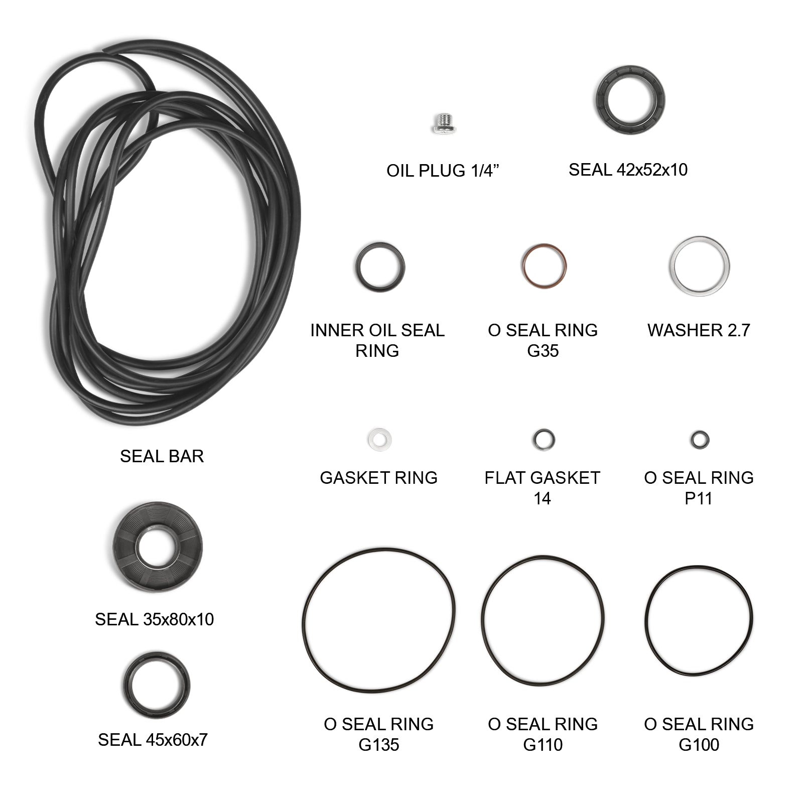 Repair Kit for Disc Mower(SKU: 150231; 150232）