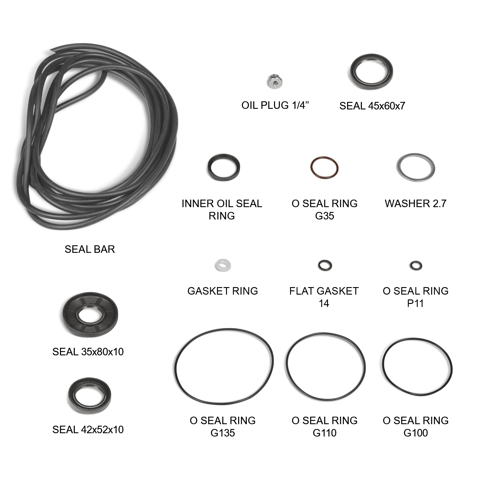 Repair Kit for Disc Mower(SKU: 150231; 150232）