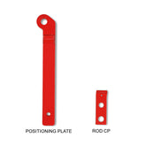 Positioning Plate and Rod CP of Disc Mower(SKU: 150231; 150232）