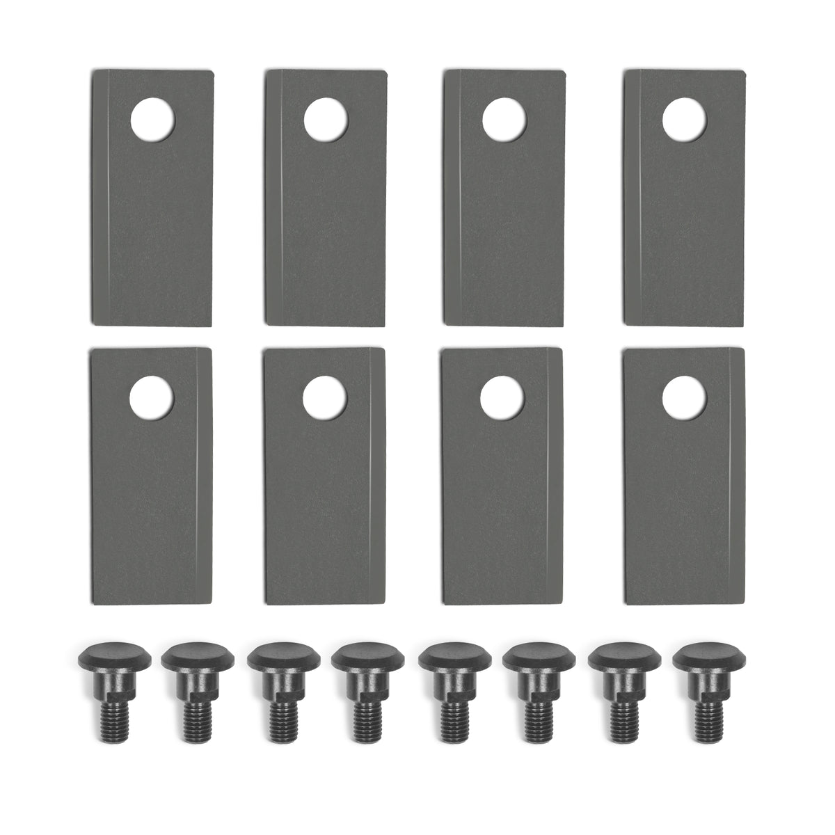 ( 1 Pack / 8 Pcs )Blades for Disc Mower(SKU: 150231）