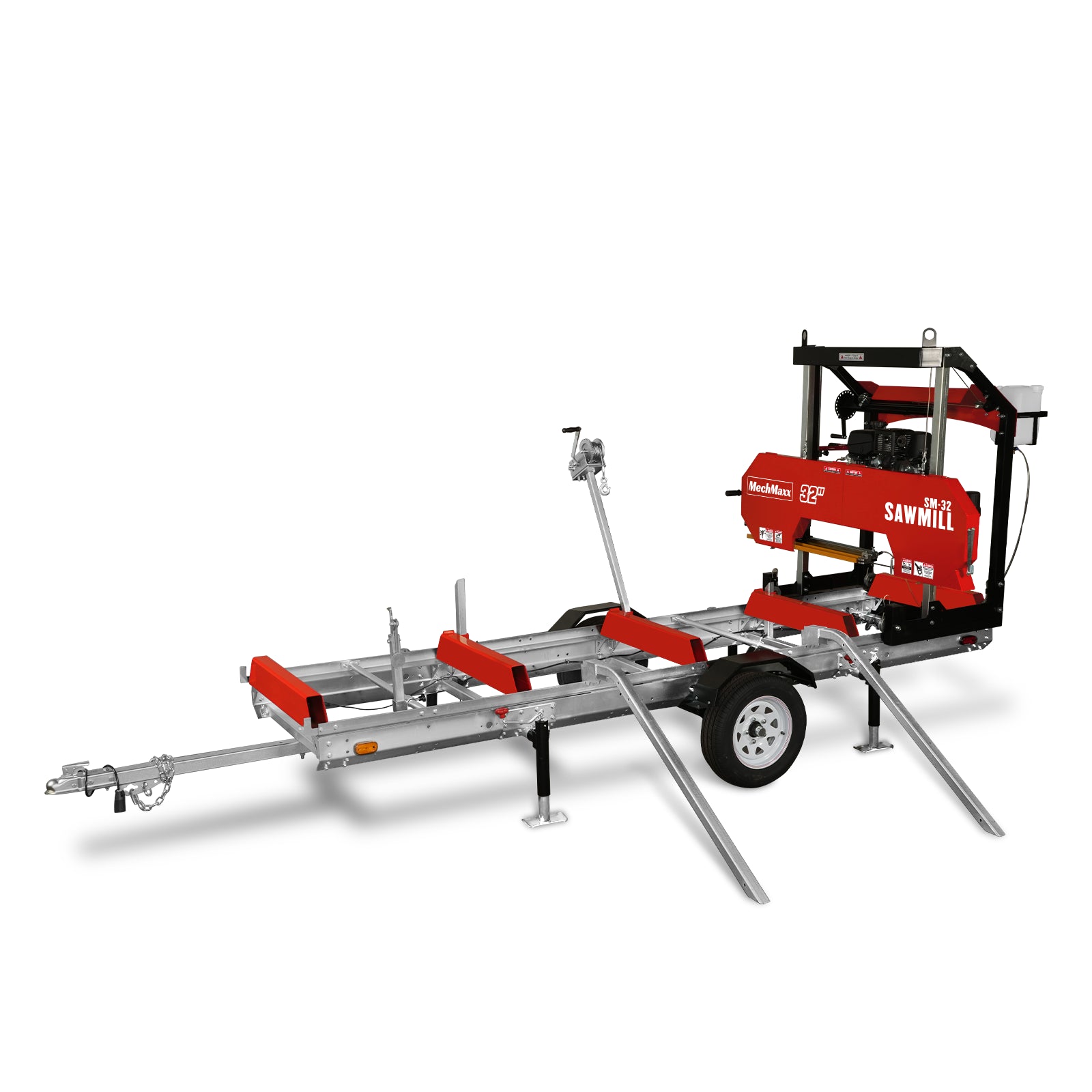 Logging Ramp Log Loading Ramp Kit for Sawmill Trailer , SM-26 and SM-32
