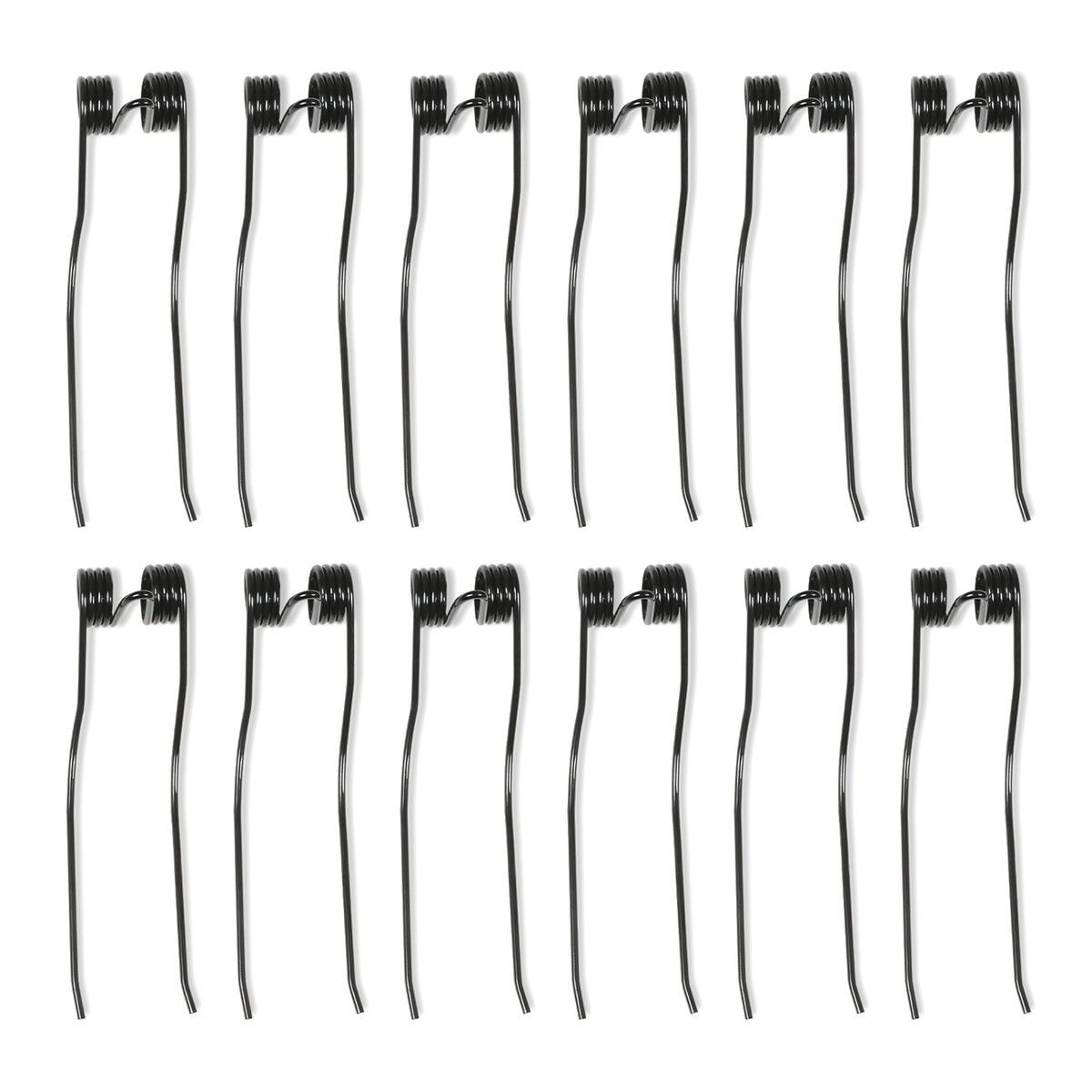 ( 1 Pack / 12 Pcs ) Spring Teeth for Hay Tedder HT100 (SKU: 150217）