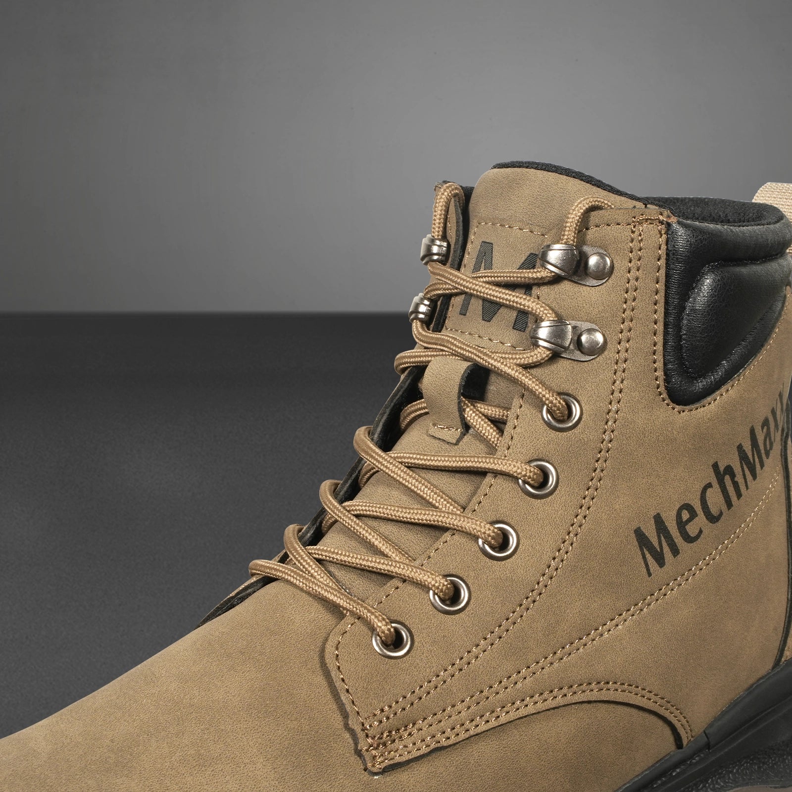 Mid-Top Safety Shoes, Safety Footwear, Size 9