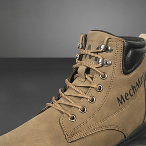 Mid-Top Safety Shoes, Safety Footwear, Size 9