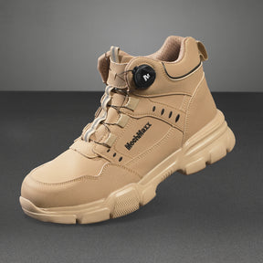 Mid-Top Safety Shoes, Safety Footwear, Size 9