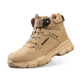 Mid-Top Safety Shoes, Safety Footwear, Size 9
