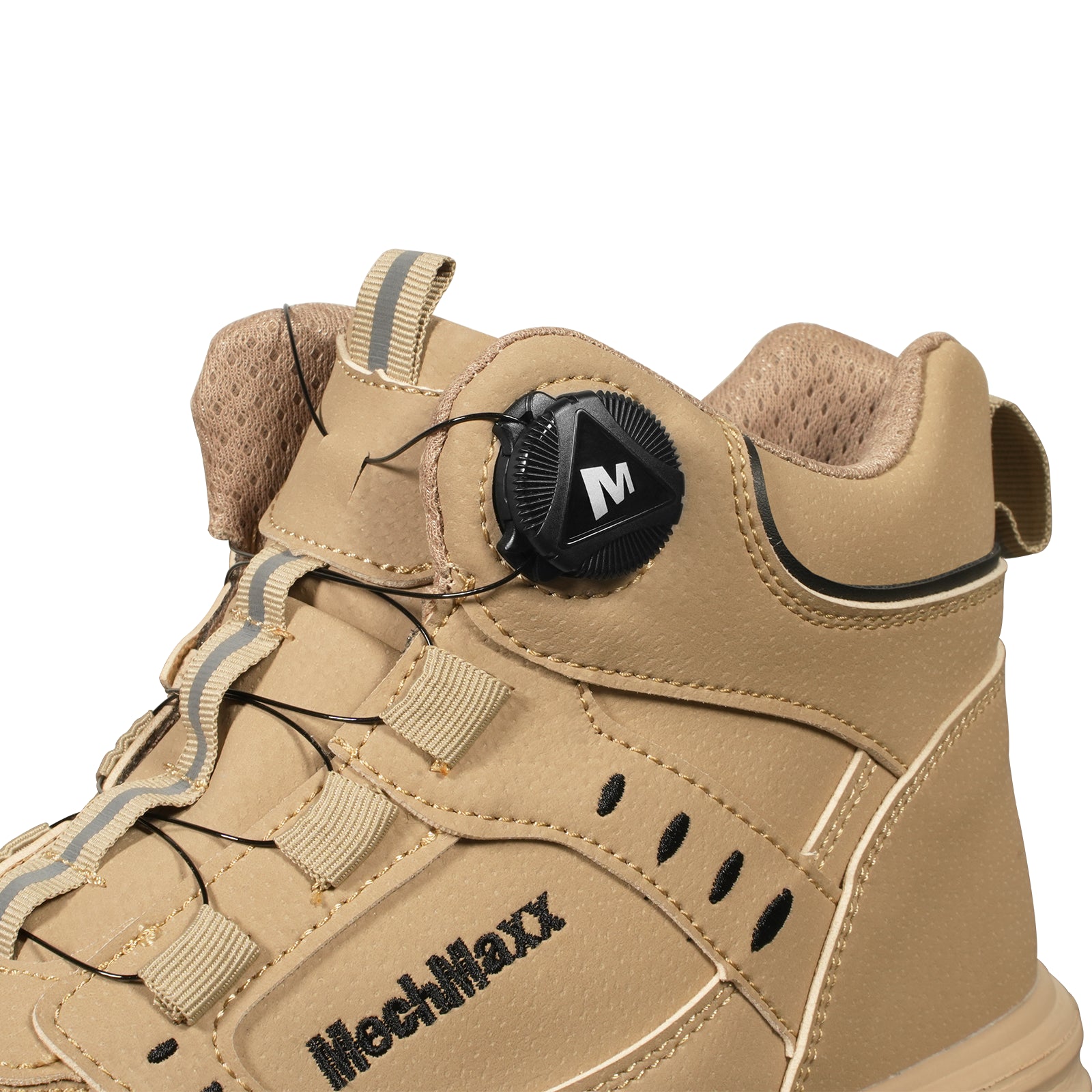 Mid-Top Safety Shoes, Safety Footwear, Size 9