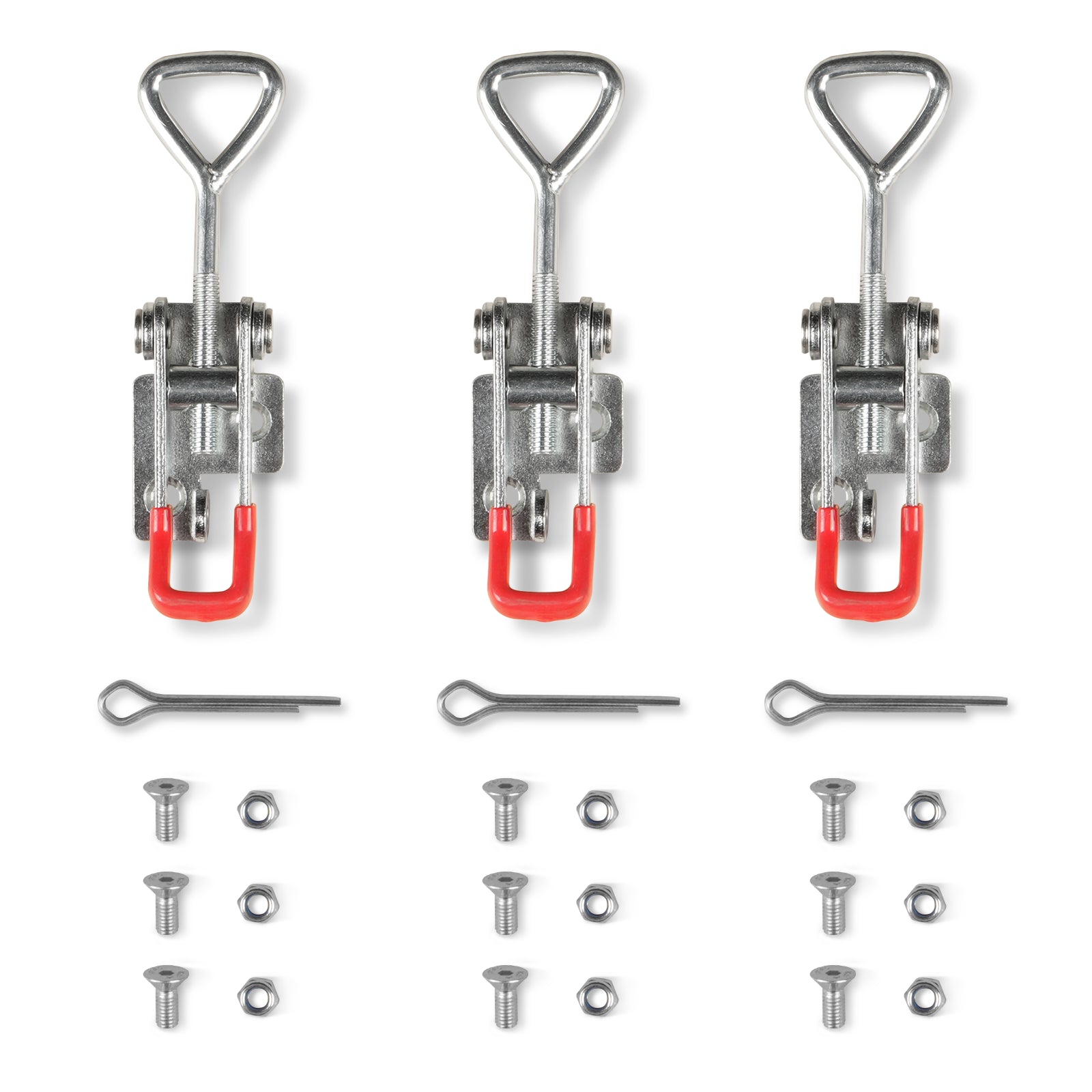 ( 1 Pack / 4 Pcs ) Folding Clasp for Wood Chipper GS650 ( SKU: 110100; 110101 )