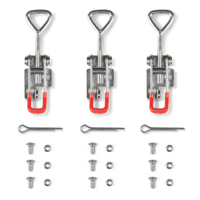 ( 1 Pack / 4 Pcs ) Folding Clasp for Wood Chipper GS650 ( SKU: 110100; 110101 )