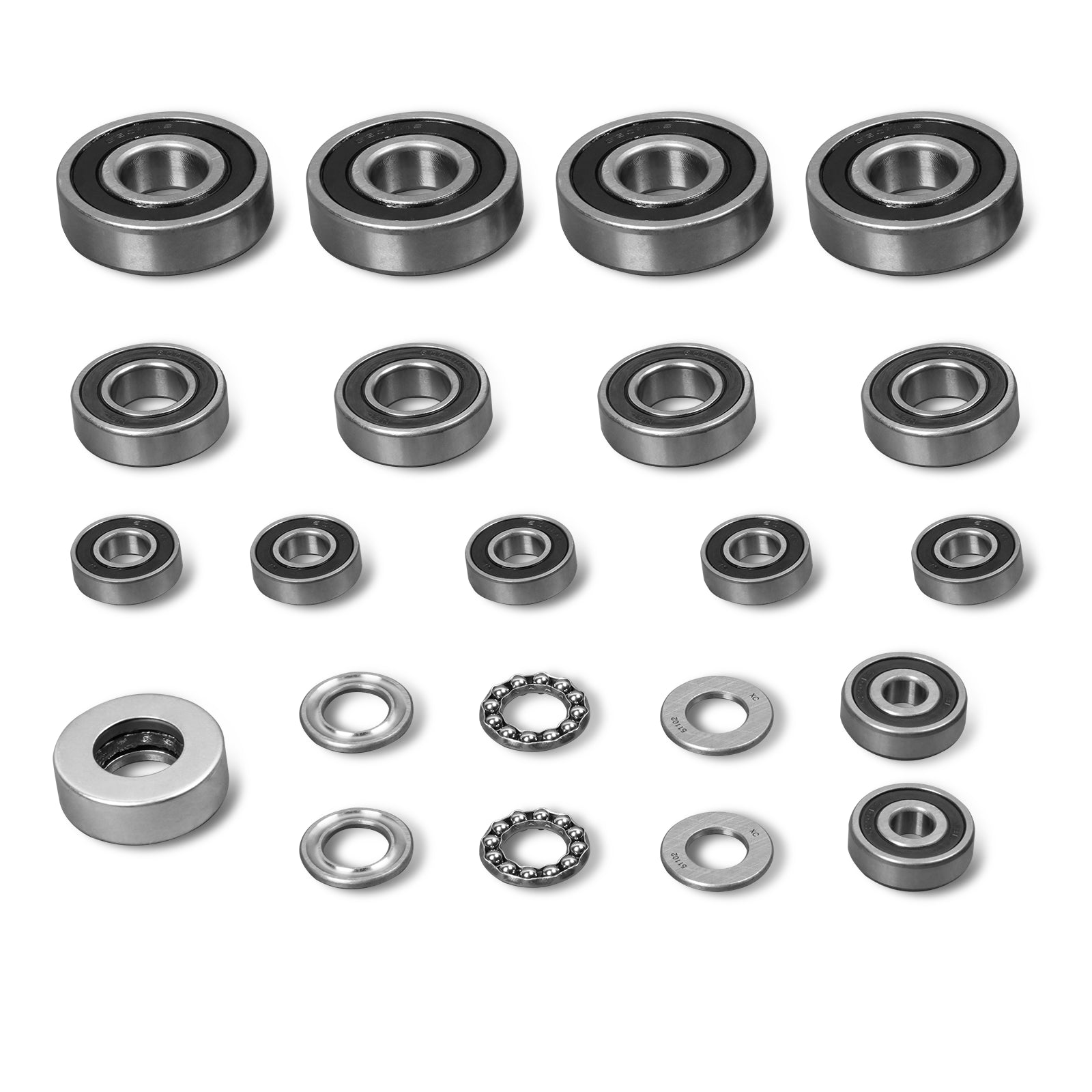 ( 1 Pack / 18 Pcs )Bandwheel Bearings for 26" Portable Sawmill, SM-26 (SKU: 150166; 150166D6）