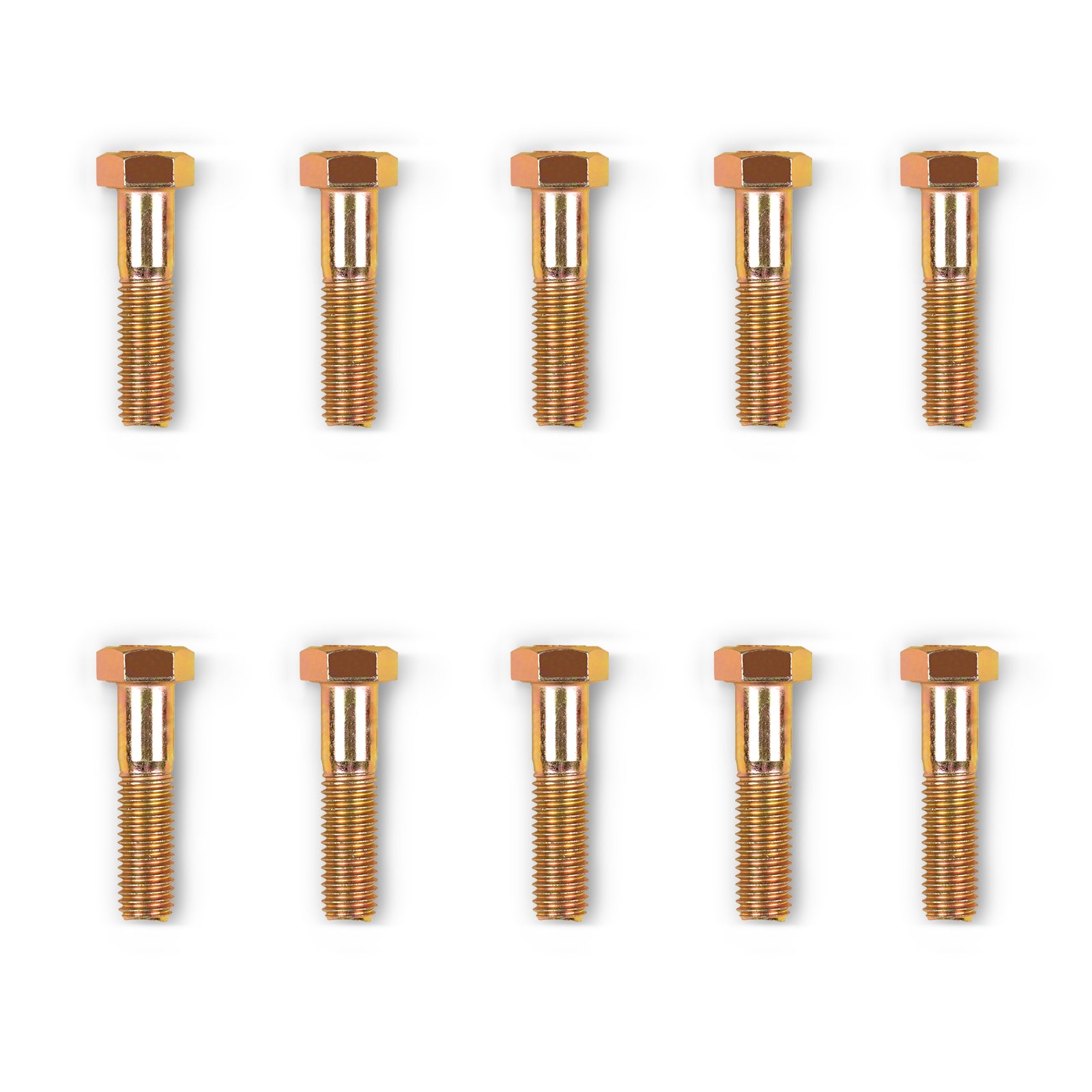 ( 1 Pack / 10 Pcs )Slewing Bearing Bolts for Mini Compact Excavator MEC17 (SKU: 150533, 150534）