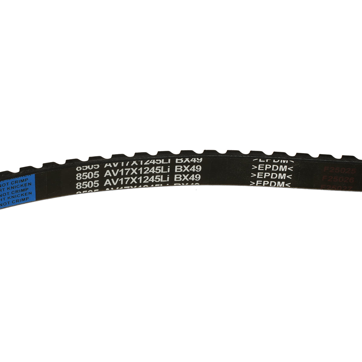 ( 1 Pack / 5 Pcs ) V Belt for Mower KDK63H;KDK72H;KDK78H;KDK87H, AV17x1245Li (SKU: 150205;150206;150207;150208)
