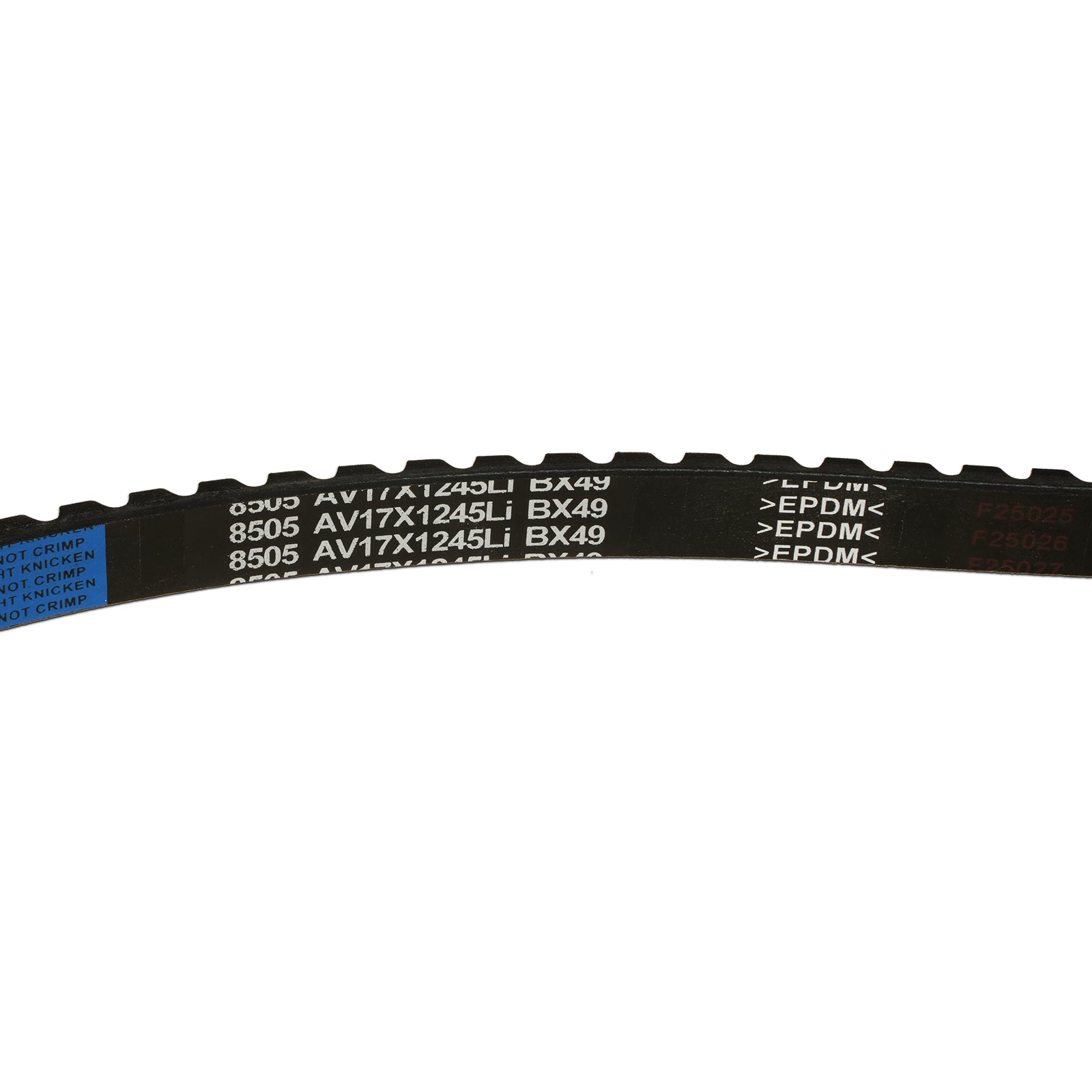 ( 1 Pack / 5 Pcs ) V Belt for Mower KDK63H;KDK72H;KDK78H;KDK87H, AV17x1245Li (SKU: 150205;150206;150207;150208)