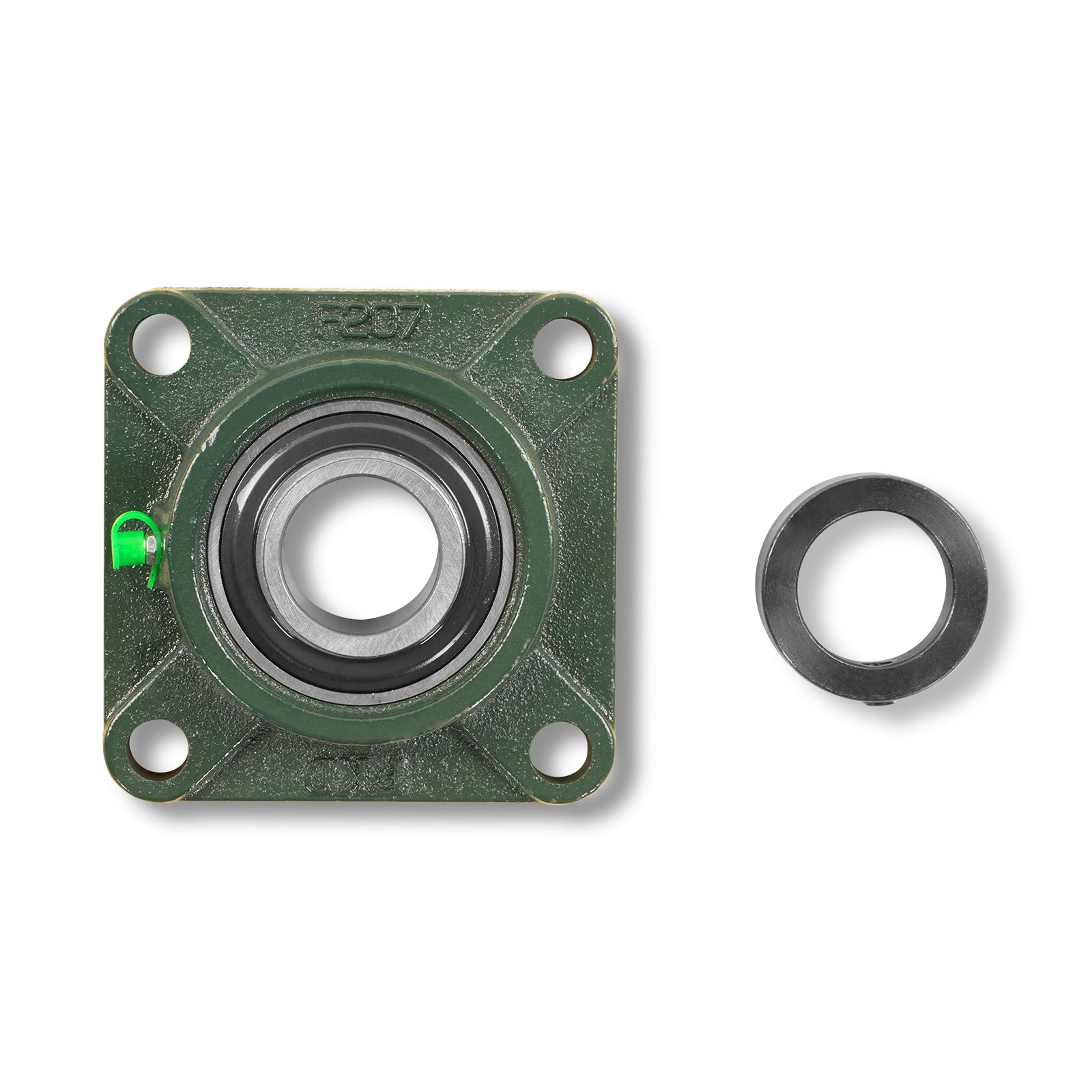 Square Bearing Seat for Wood Chipper TX1000 (SKU: 110701)