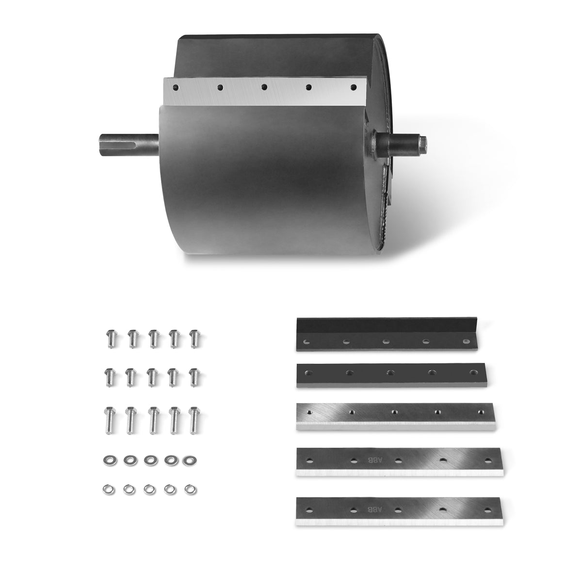 Blade Barrel for Wood Chipper B200 (SKU: 110810）