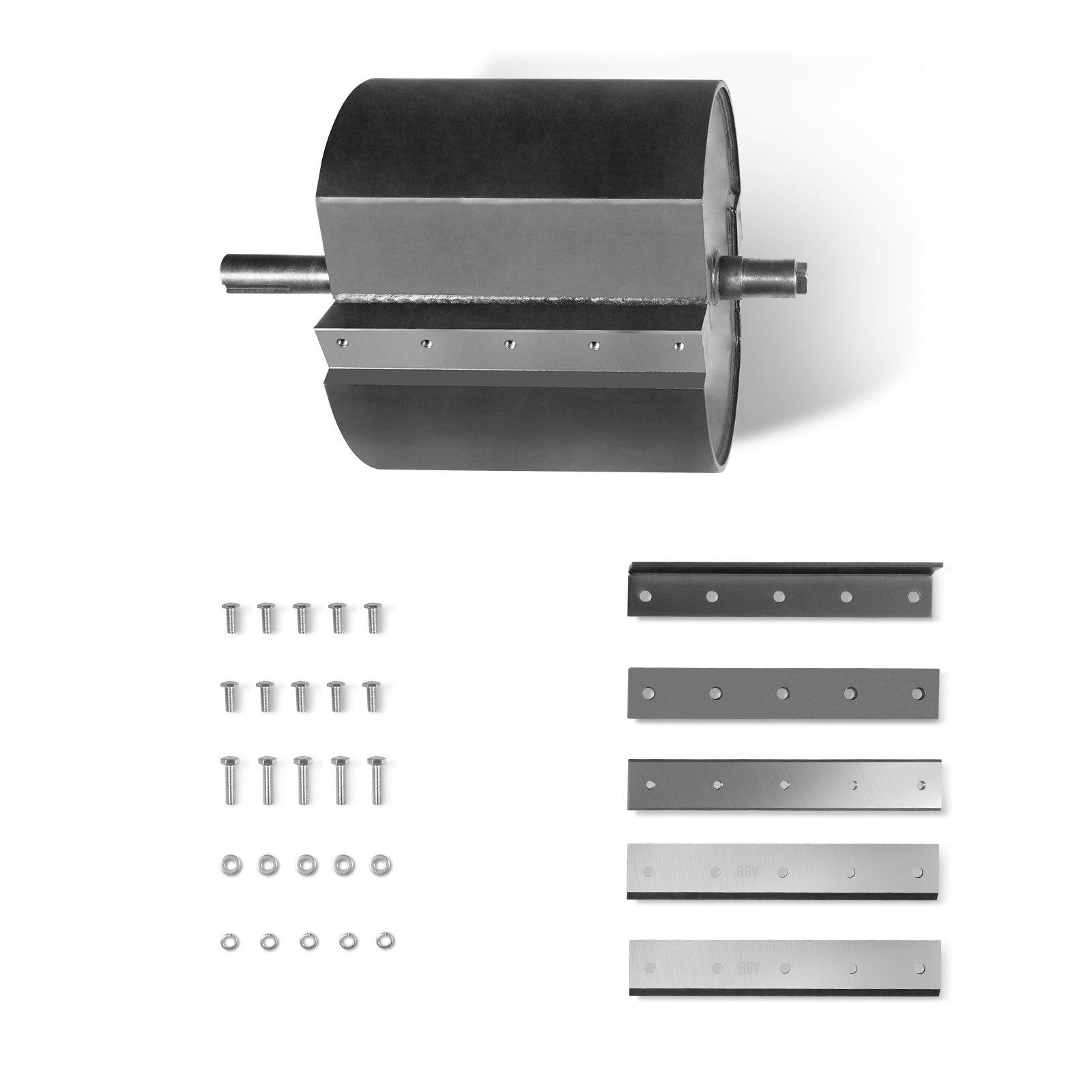 Blade Barrel for Wood Chipper B200 (SKU: 110810）