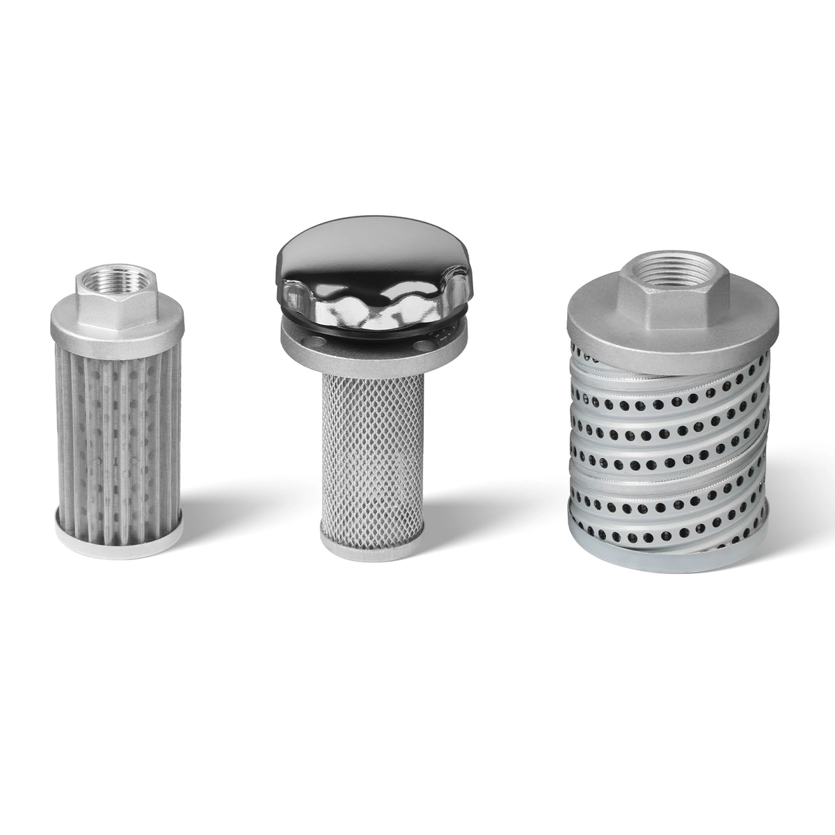 Hydraulic Oil Return Filter Element Suction Filter Element Air Filter Element Set for Mini Compact Excavator MEC10 (SKU: 150530; 150531; 150532)