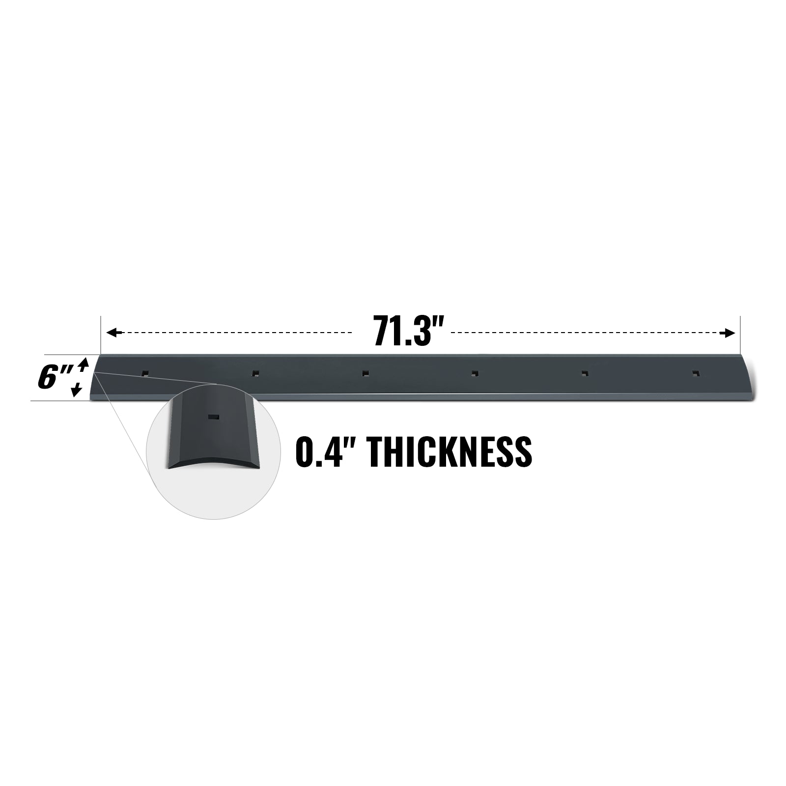 ( 1 Pack / 1 Pcs ) Replacement Blade for 72" Box Blade BB72 (SKU: 201020)