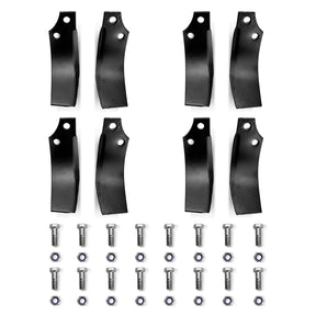 ( 1 Pack / 8 Pcs ) Blades for LRT Rotary Tiller (for SKU: 201103; 201104; 201105; 201106）