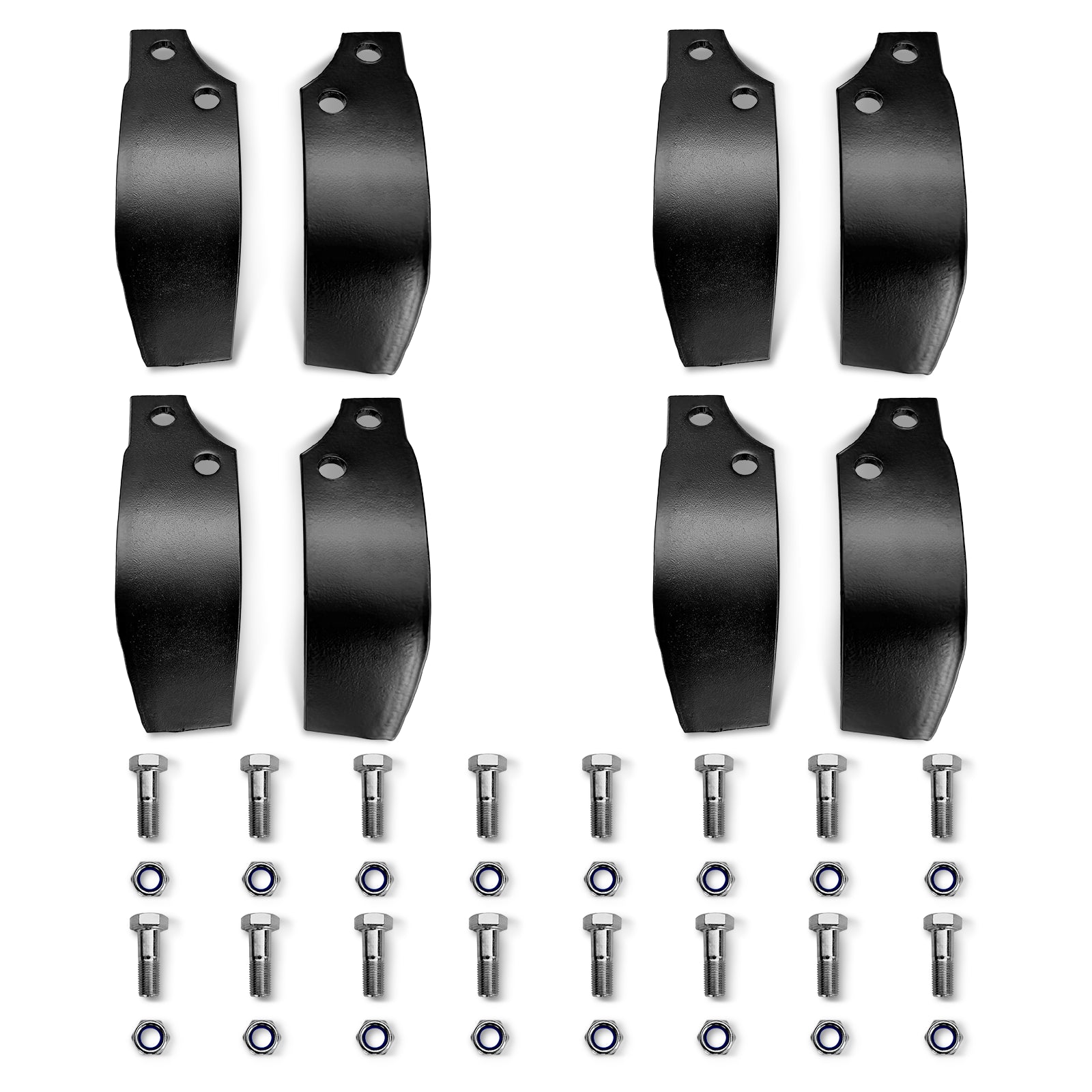 ( 1 Pack / 8 Pcs ) Blades for LRT Rotary Tiller (for SKU: 201103; 201104; 201105; 201106）
