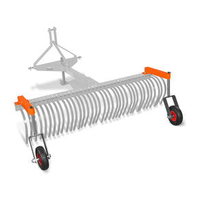 ( 1 Pack / 2 Sets ) Landscape Rake Wheel Kit (for SKU: 201023, 201024)