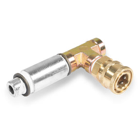 ( 1 Pack / 1 Pcs ) 90° High Pressure Quick Coupler (for SKU: 204002, 204003, 204004, 204006, 204007, 204008, 204010, 204011, 204012)