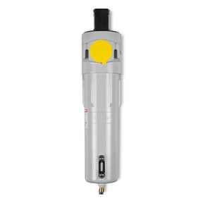 254 CFM Compressed Air Oil-Water Separator Precision Filter,1μm,Oil Content 1ppm, With Auto Drain, Pressure Gauge