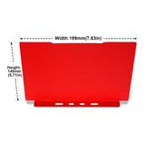 (1 Pack/25 Pcs Width7.83"Height5.71")Extra Drawer Shot Dividers For Modular Tool Cabinet