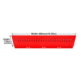 (1 Pack/6 Pcs Depth18.05"Height4.53")Extra Drawer Long Dividers For Modular Tool Cabinet