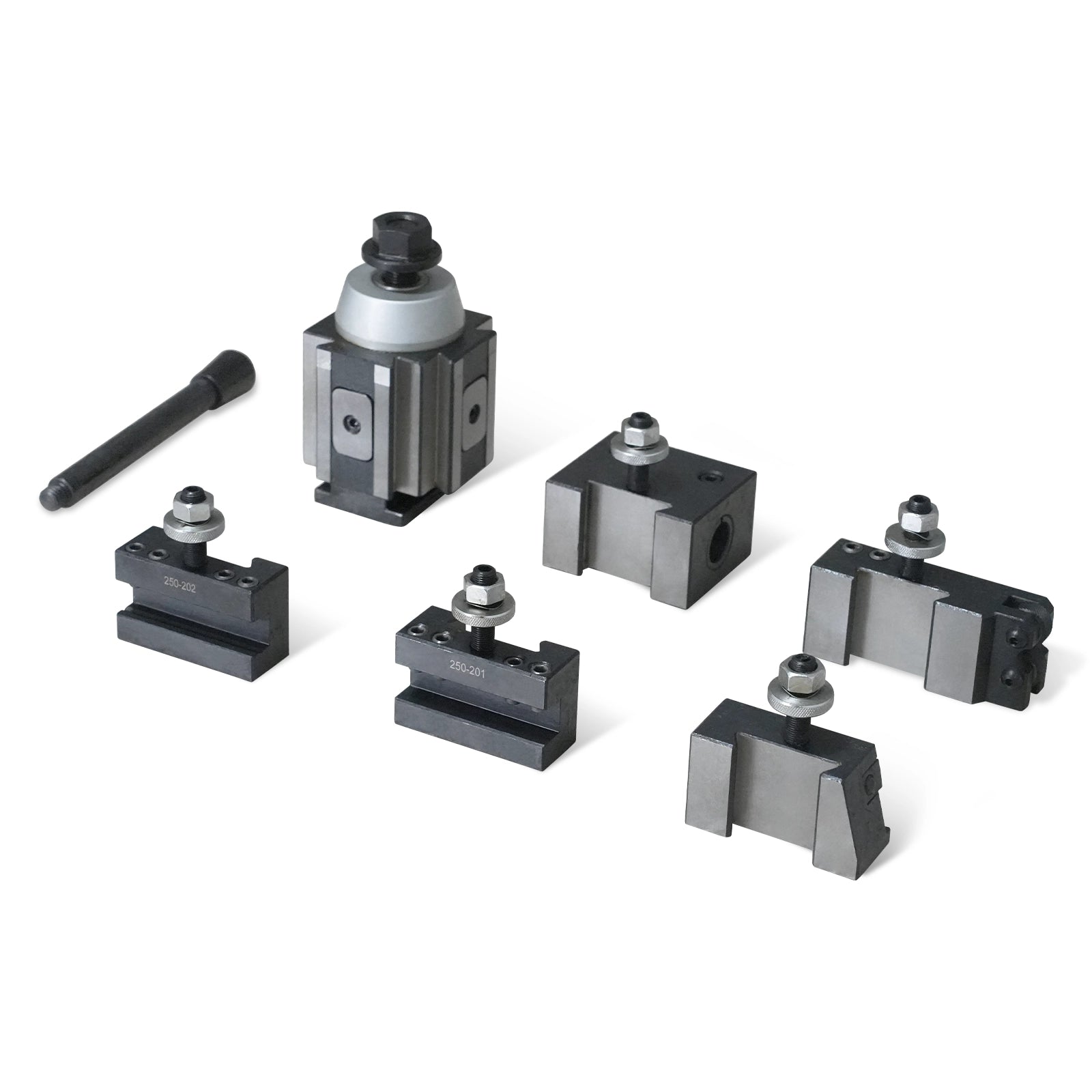 Piston Quick Change Tool Posts and Holders 251-200 Size for SKU: 500007 | Model: 1130V SKU: 500008 | Model: 1130VD SKU: 500009 | Model: 1440G SKU: 500011 | Model: 1337GN SKU: 500012 | Model: 1337G4 SKU: 500013 | Model: 1340G