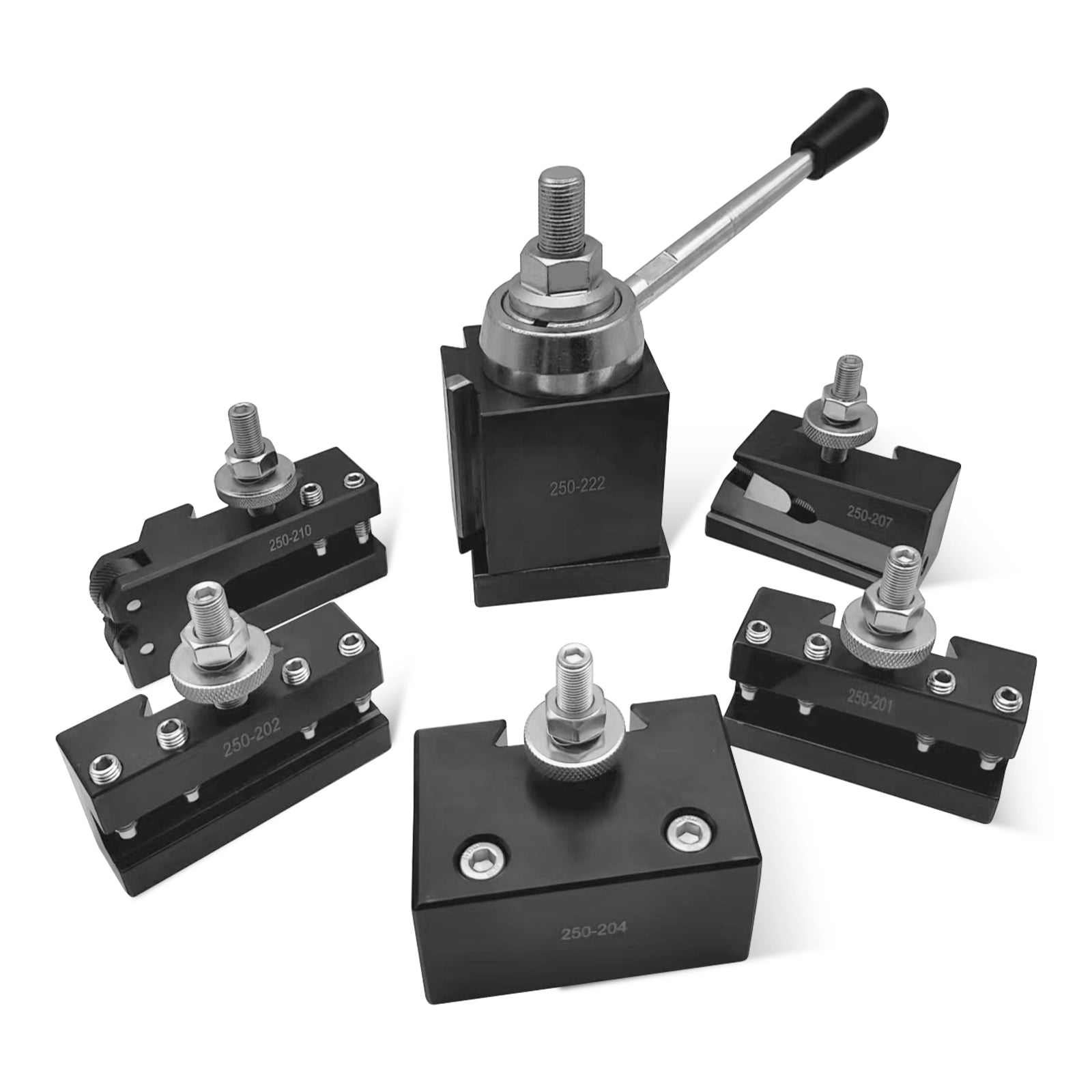 Wedge Quick Change Tool Posts and Holders 251-222 Size for SKU: 500007 | Model: 1130V SKU: 500008 | Model: 1130VD SKU: 500009 | Model: 1440G SKU: 500011 | Model: 1337GN SKU: 500012 | Model: 1337G4 SKU: 500013 | Model: 1340G