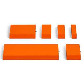 Segmented Clamp Bars Lengths: 0.98(25mm), 1.48(37.5mm), 2.07(52.5mm), 2.76(70mm), 5.51(140mm), 11.02(280mm) inch for SKU: 500001 | Model: MSMB1250E