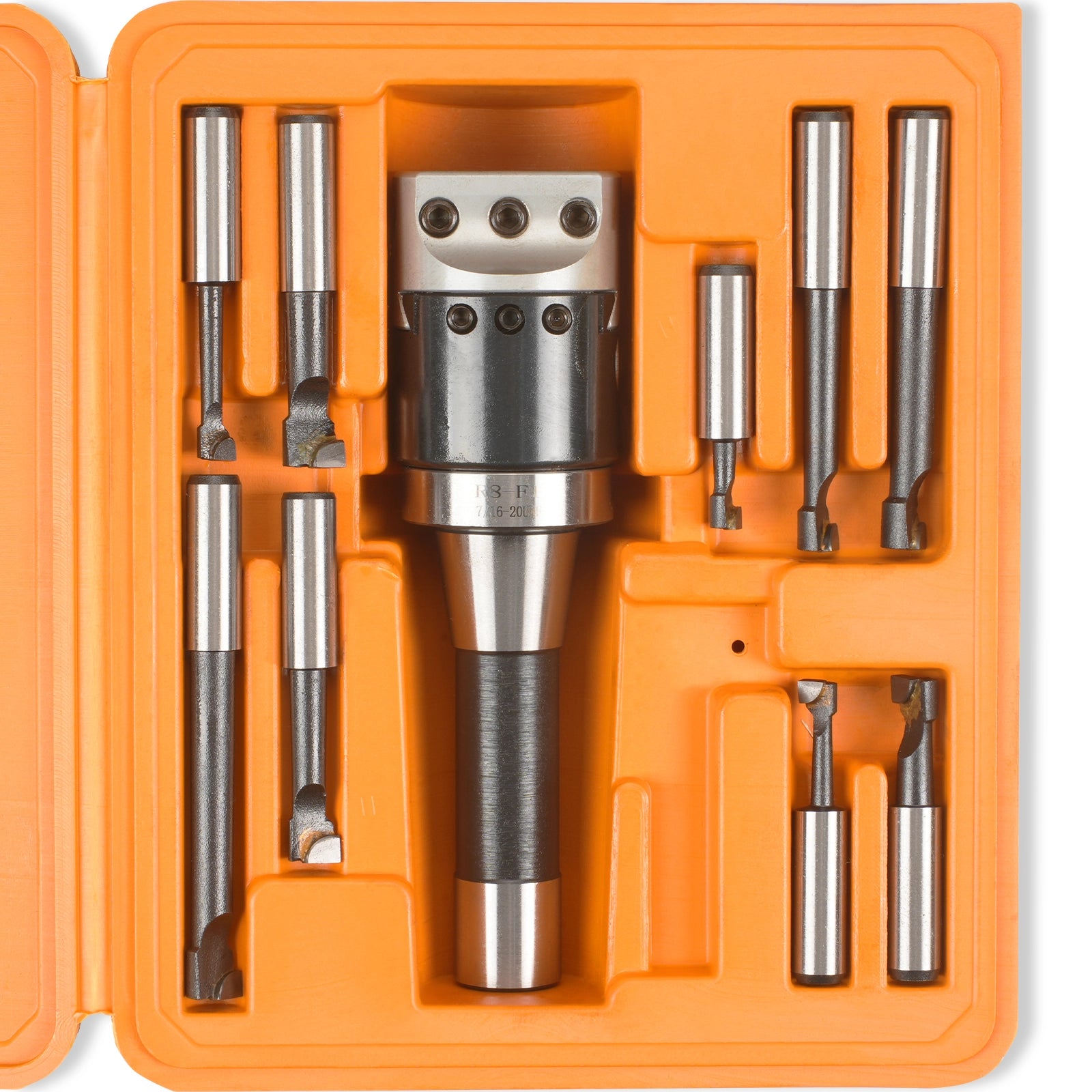 Boring Bar F1-50, R8, 9pcs12mm for SKU: 500200 | Model: VM18L SKU: 500201 | Model: VM18LD SKU: 500202 | Model: VM25L SKU: 500203 | Model: VM25LD SKU: 500204 | Model: VM32L SKU: 500205 | Model: VM32LD