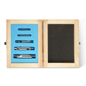 5PC HSS CENTER DRILLS SET for SKU: 500200 | Model: VM18L SKU: 500201 | Model: VM18LD SKU: 500202 | Model: VM25L SKU: 500203 | Model: VM25LD SKU: 500204 | Model: VM32L SKU: 500205 | Model: VM32LD