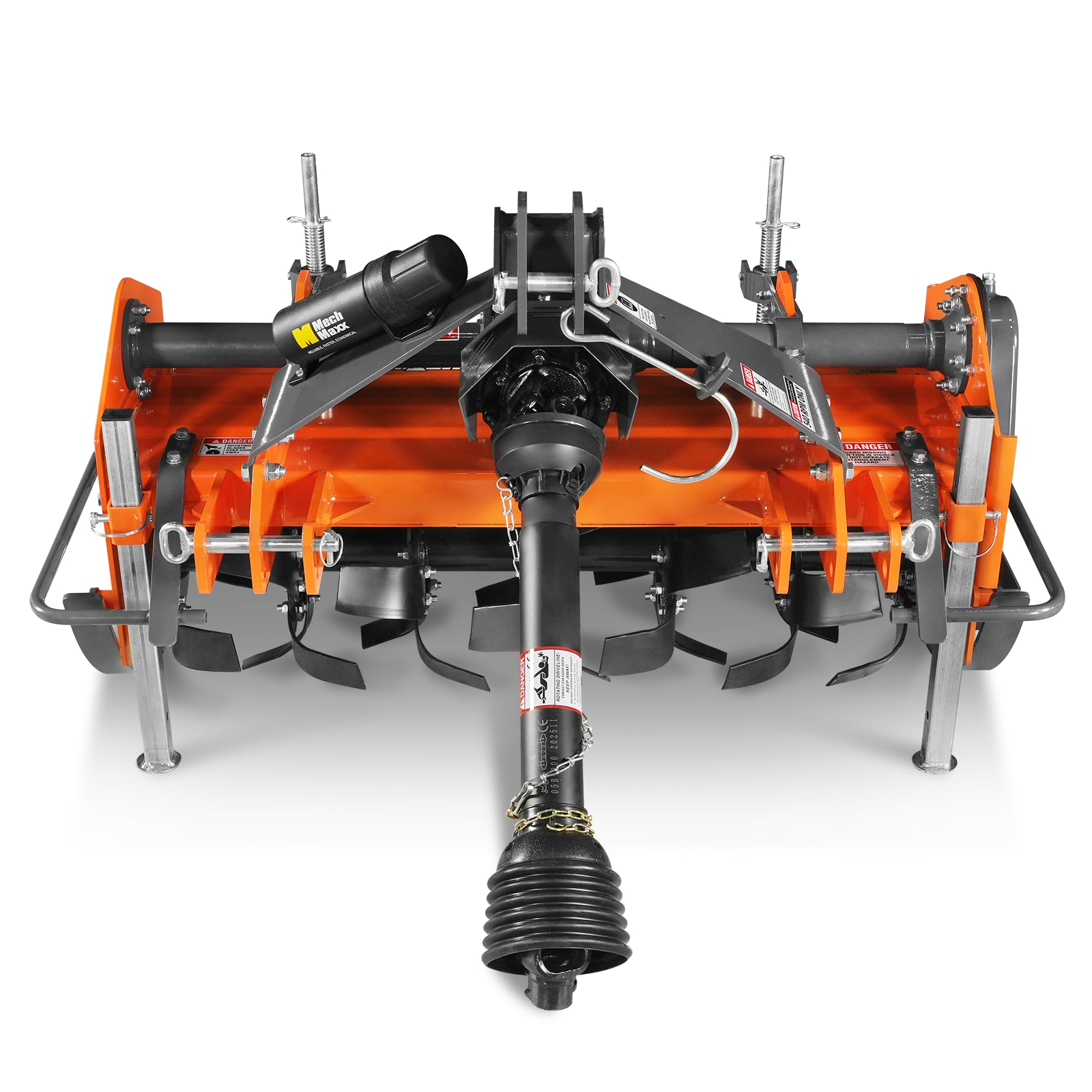 48 in Rotary Tiller, 3 Point Hitch Cat.1 & 2, Gear Drive, PTO Shaft In