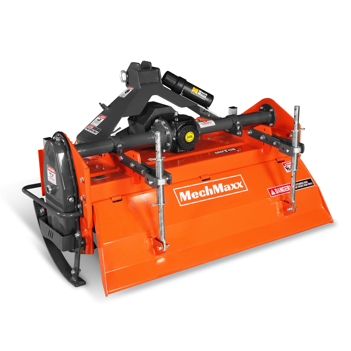 48 in Rotary Tiller, 3 Point Hitch Cat.1 & 2, Gear Drive, PTO Shaft Included with Slip Clutch, 25–50 HP, MRT48