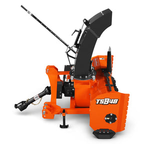 48" 3 Point PTO Snow Blower 20" Impeller Diameter 360° Snow Chute (PTO Shaft Included with Slip Clutch),  15-35 HP,  TSB48T
