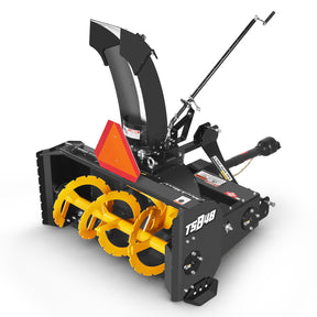 48" 3 Point PTO Snow Blower 20" Impeller Diameter 360° Snow Chute (PTO Shaft Included with Slip Clutch),  15-35 HP,  TSB48