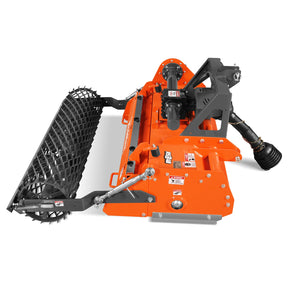 48 in Stone Burier Reverse Rotary Tiller, 3 Point Hitch Cat.1, Chain Drive, PTO Shaft Included with Slip Clutch, 20–45 HP, RSB48