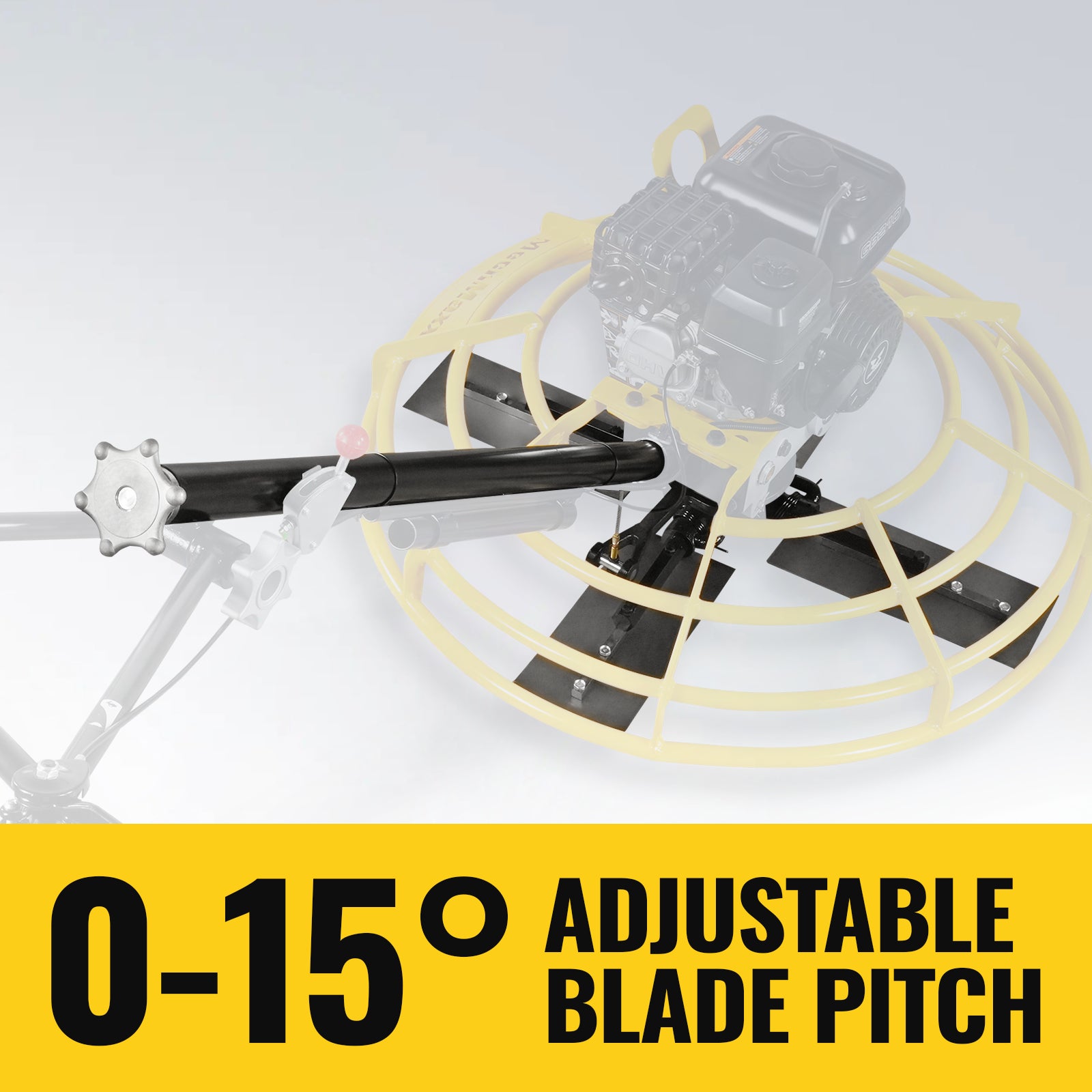 5.8 HP 36 in Walk-Behind Concrete Power Trowel with Blades and Float Pan, PT36Z
