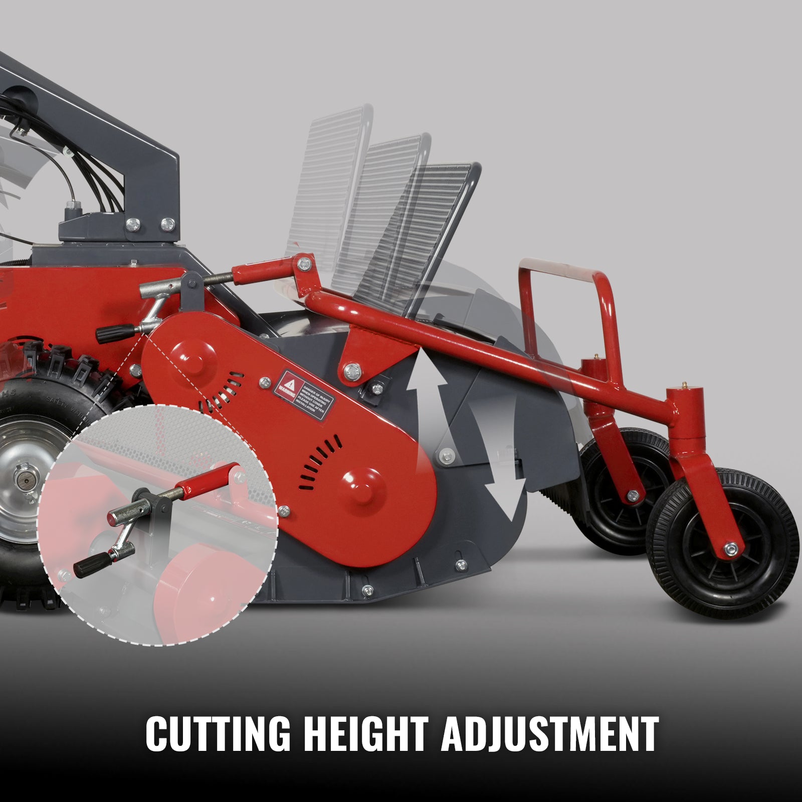 27" Walk Behind Flail Mower, 10HP 302cc, Self-Propelled, Wheeled, Electric Start, SFM27W
