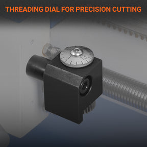 1.5‘’ Spindle Bore Metal Lathe Machine with DRO 8'' x 16'' High Precision Mini 1.5HP Benchtop 0-2500 RPM Variable Speed Metal Working Machine 1.5‘’ Spindle Bore Small Lathe without Stand