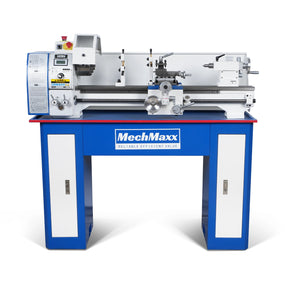 1.5‘’ Spindle Bore Metal Lathe Machine 10'' x 30'' High Precision Benchtop 0-2000 RPM  Variable Speed Metal Working Machine 1.5HP Small Lathe without Stand