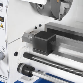 Metal Lathe Machine 11'' x 30'' High Precision Benchtop Brushless Motor 0-2000 RPM Variable Speed Metal Working Machine 2HP Small Lathe with Stand 1130V