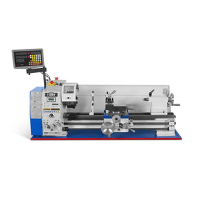 Metal Lathe Machine with DRO 11'' x 30'' High Precision Benchtop 0-2000 RPM  Variable Speed Metal Working Machine 2HP Small Lathe without Stand