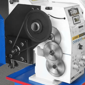 Metal Lathe Machine with DRO 11'' x 30'' High Precision Benchtop 0-2000 RPM Brushless Motor Variable Speed Metal Working Machine 2HP Small Lathe with Stand 1130VD